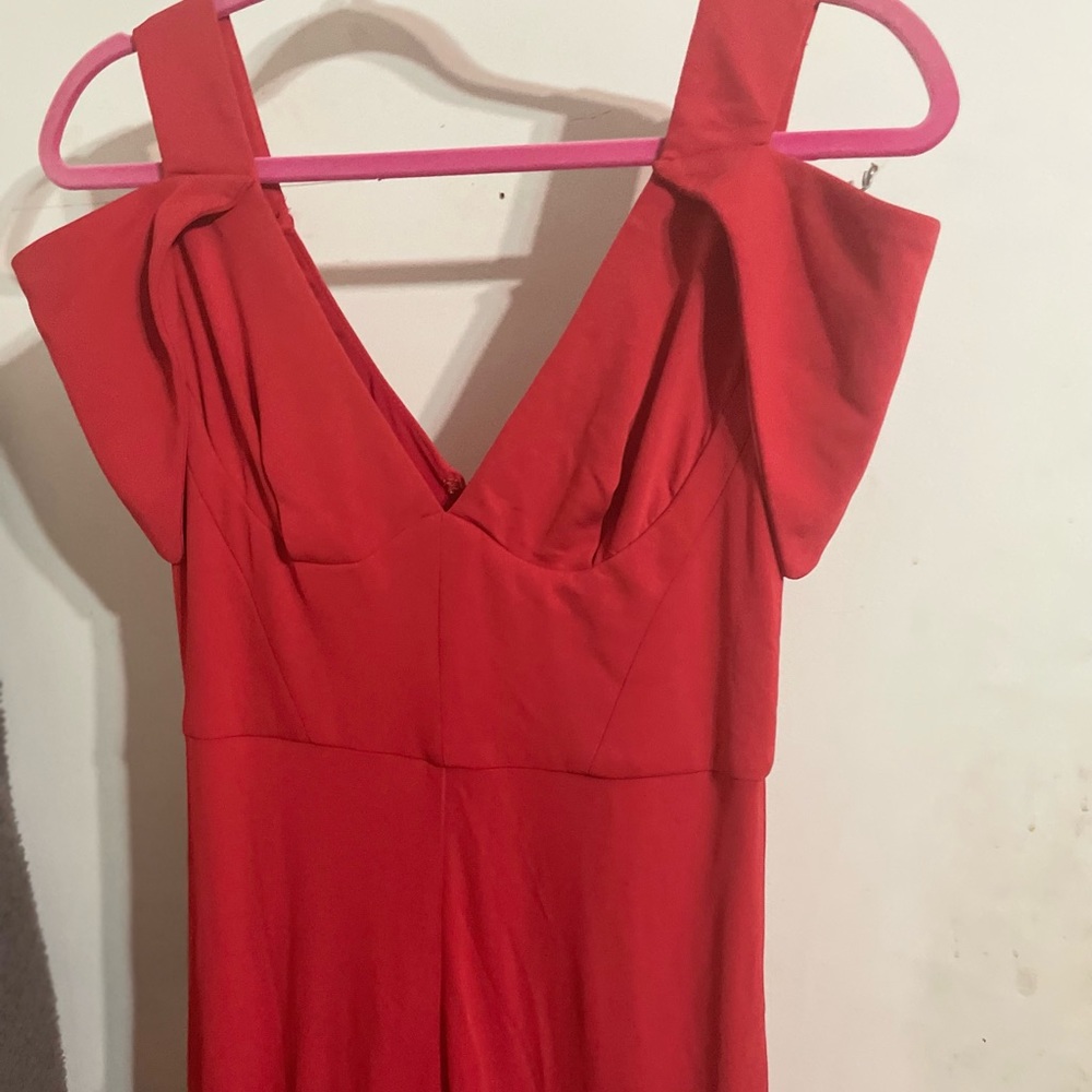Red Dinner Dress